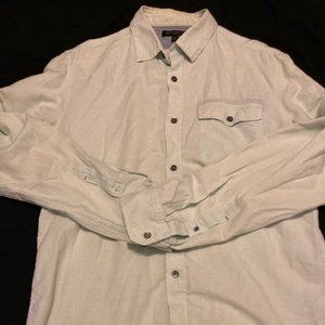 Blue Banana Republic Slim Fit Button-Down